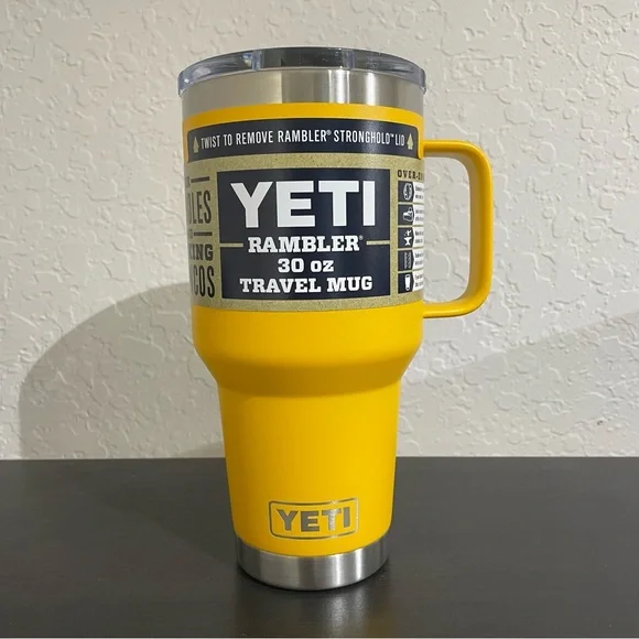 Yeti Dining Yeti Rambler Oz Travel Mug With Stronghold Lid
